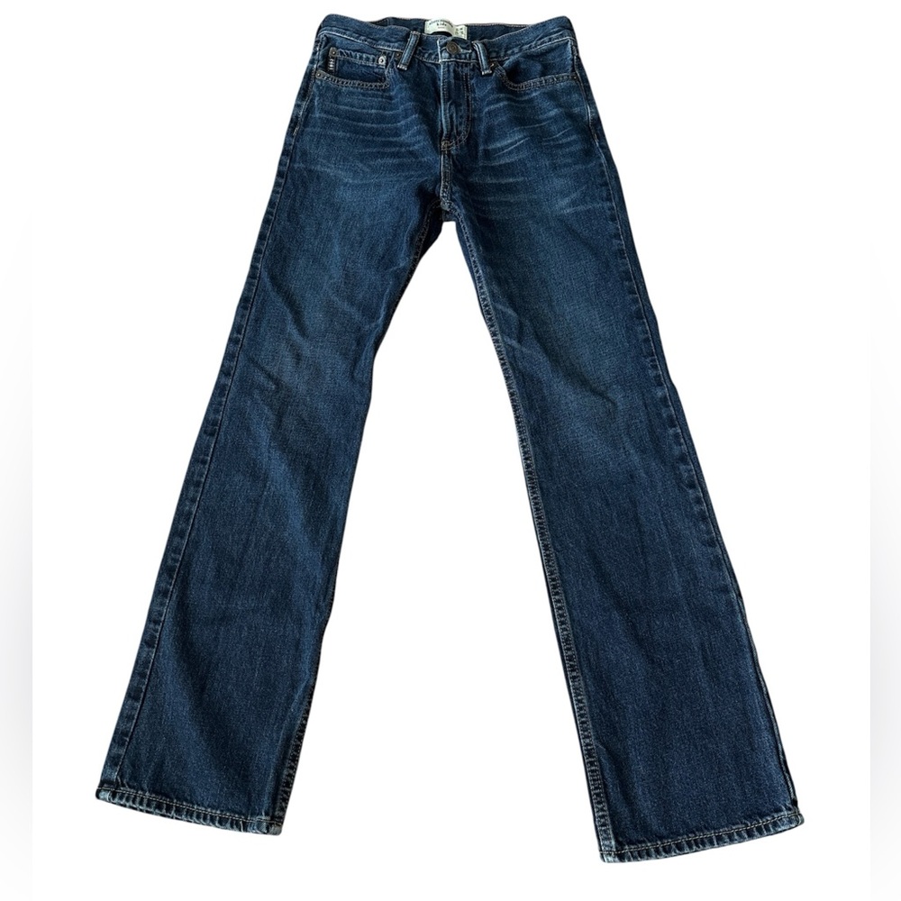 Abercrombie Kids Slim 15/16 Dark Blue Bootcut Jeans